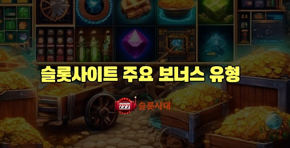 슬롯시대 슬롯사이트 주요 보너스 유형