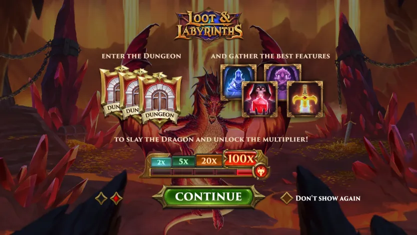 Loot & Labyrinths는 슬롯 게임과 테이블탑 RPG의 요소를 성공적으로 결합한 작품 Loot & Labyrinths는 슬롯 게임과 테이블탑 RPG의 요소를 성공적으로 결합한 작품